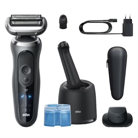 Braun Series 7 72-C7200 Electric Shaver - Premium Black Design for a Smooth, Close Shave